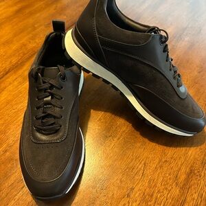 Men's Zara Chocolate Sneakers.  Size 41/8 US